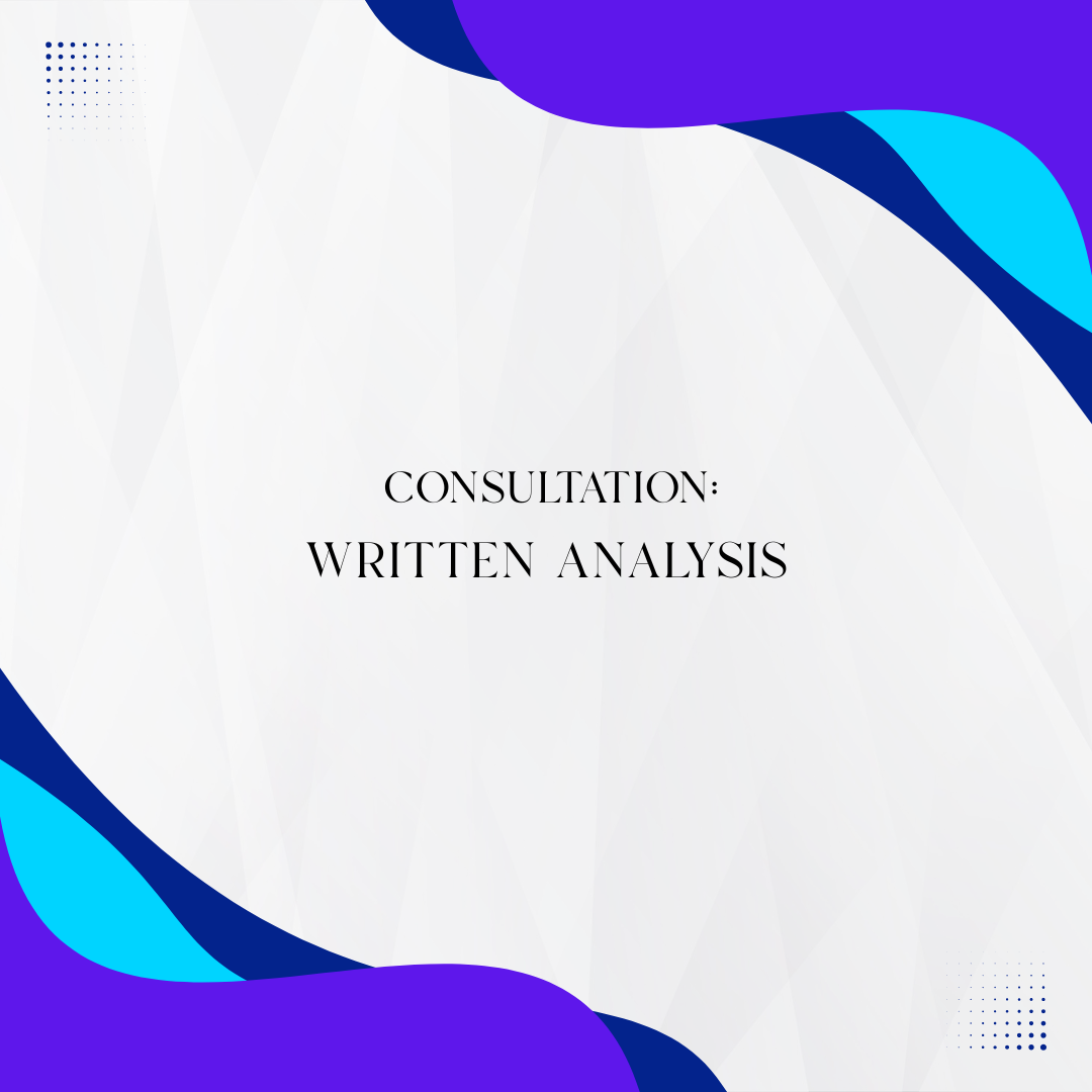 Written Analysis Only